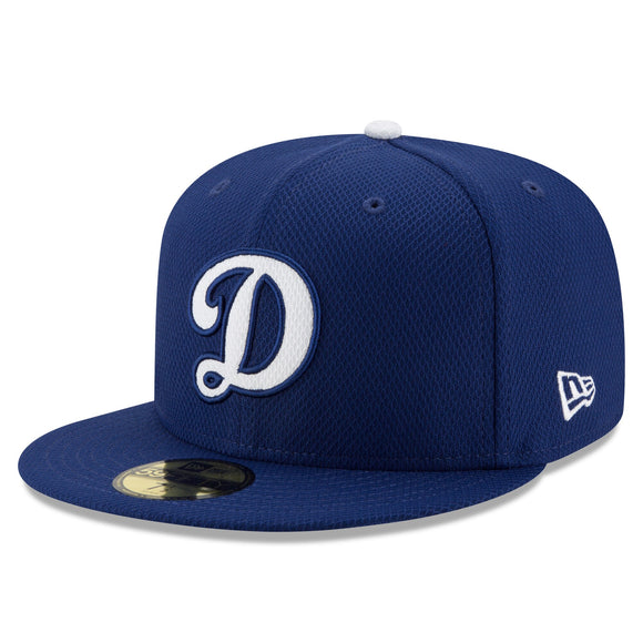 Los Angeles Dodgers New Era 59FIFTY Fitted Men's Royal Blue and White D Logo - MamySports