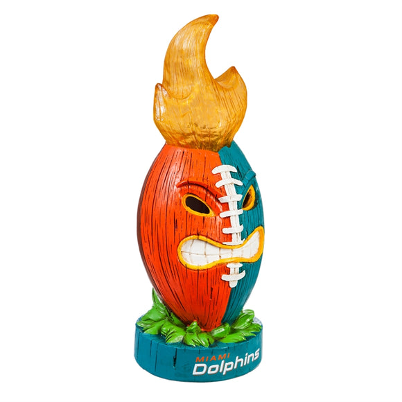 Miami Dolphins, Lit Team Ball Statue - MamySports