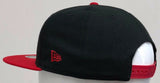 Chicago Bulls New Era Brand NBA 9FIFTY 2-Tone Snapback Hat Black Red - MamySports