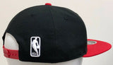 Chicago Bulls New Era Brand NBA 9FIFTY 2-Tone Snapback Hat Black Red - MamySports