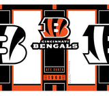 NFL® Cincinnati Bengals - Blitz Tervis Stainless Tumbler / Water Bottle - MamySports
