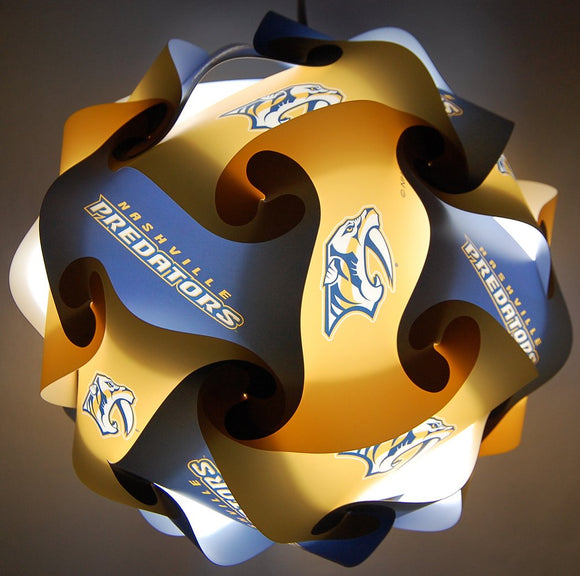 Nashville Predators Fan Lampz Original Self-Assembly Lighting System - MamySports