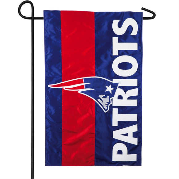 New England Patriots, Embellish Garden Flag - MamySports