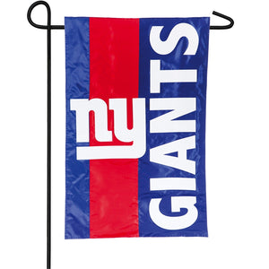 New York Giants, Embellish Garden Flag - MamySports