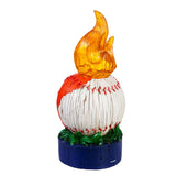 New York Mets, Lit Team Ball Statue - MamySports