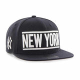 New York Yankees 47 Brand Navy On Track 47 Captain Snapback Navy - MamySports