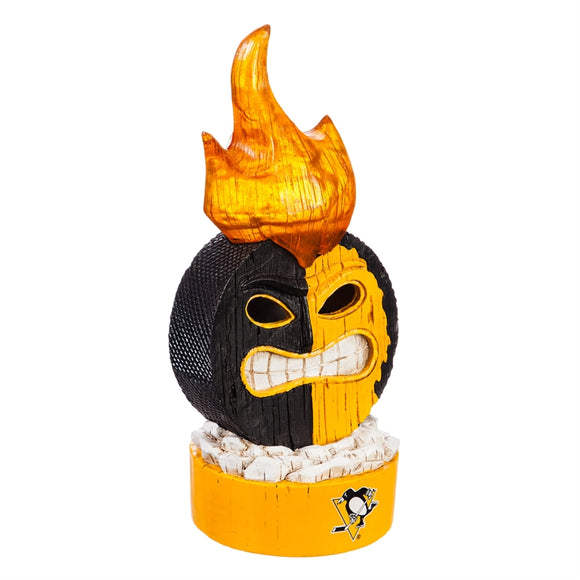 Pittsburgh Penguins, Lit Team Ball Statue - MamySports
