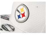 Pittsburgh Steelers New Era Brand NFL 9Fifty On Field 19 Training Snapback White - MamySports
