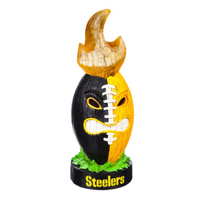Pittsburgh Steelers, Lit Team Ball Statue - MamySports