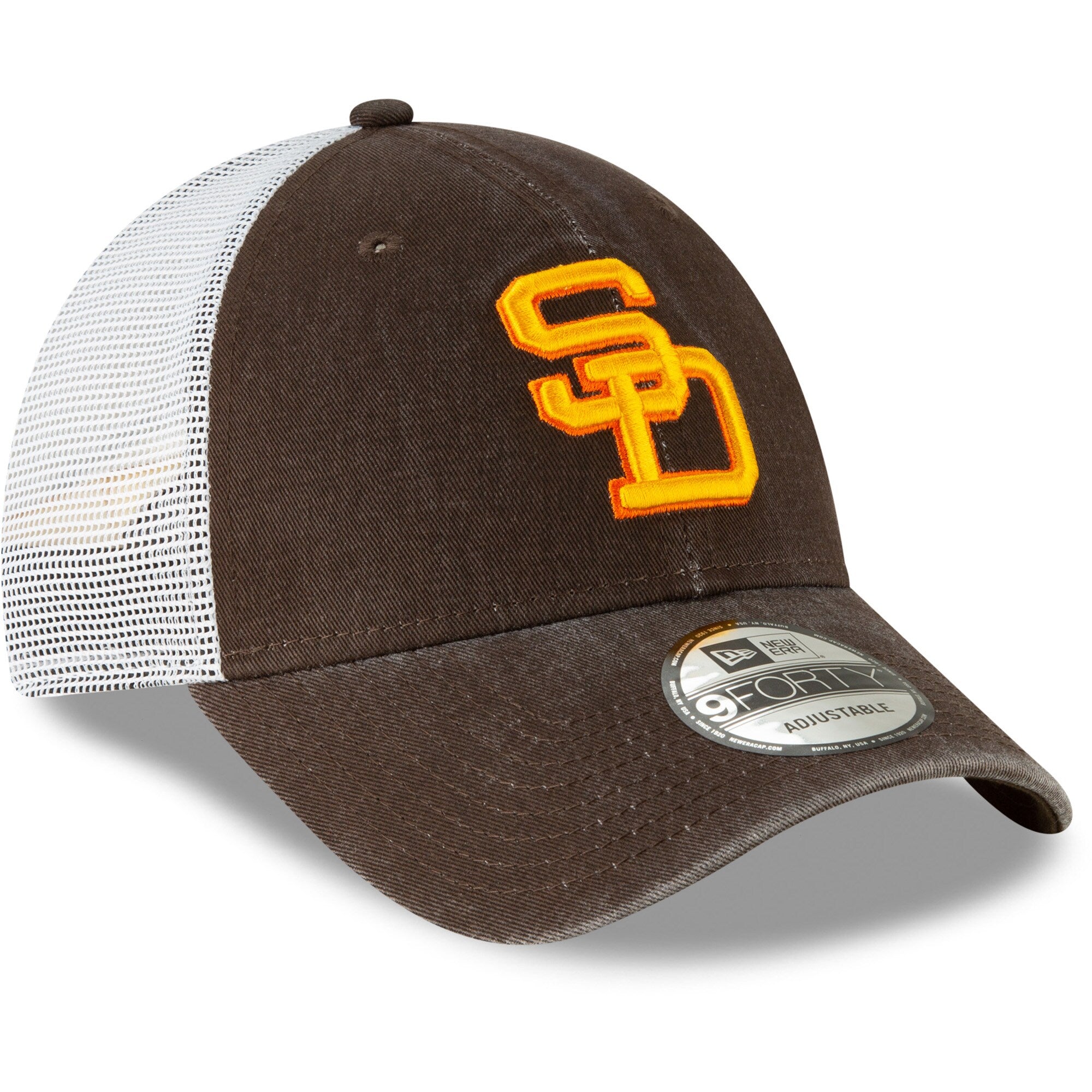San Diego Padres New Era Cooperstown Collection 1980 Trucker 9FORTY Ad –  MamySports