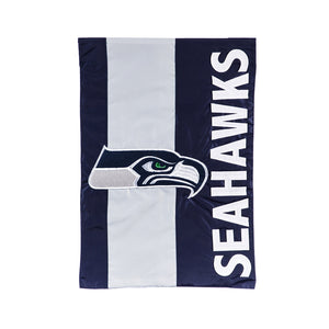 Seattle Seahawks, Embellish Garden Flag - MamySports