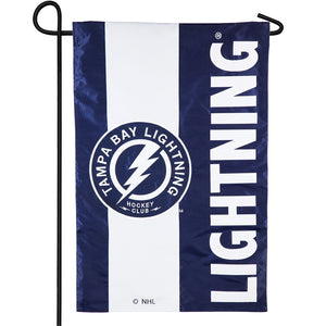 Tampa Bay Lightning, Embellish Garden Flag - MamySports