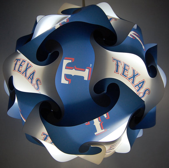 Texas Rangers Fan Lampz Original Self-Assembly Lighting System - MamySports