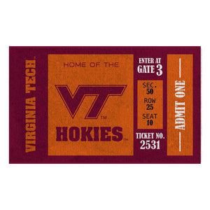 Turf Door Mat-Virginia Tech - MamySports
