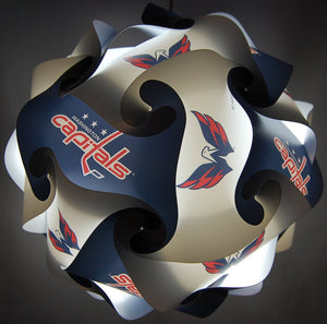 Washington Capitals Fan Lampz Original Self-Assembly Lighting System - MamySports