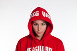 Lifeguard Iconic Hoodie (San Diego, CA) Red / White - MamySports