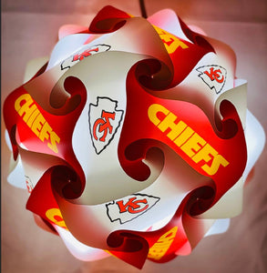 Kansas City Chiefs Fan Lampz Original Self-Assembly Lighting System - MamySports