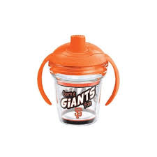 San Francisco Giants Born a Fan Tervis Wrap With Sippy Cup Lid 6 oz My First Tervis Sippy Cup, Clear - MamySports