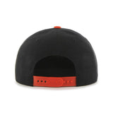 San Francisco Giants 47 Captain Adjustable Hat Sure Shot Two Tone - Black and Orange - MamySports