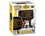 LeBron James Funko POP! Los Angeles Lakers (White Uniform) - MamySports