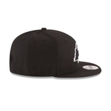Los Angeles Lakers New Era Brand NBA 9FIFTY Snapback Hat Basic Black - MamySports