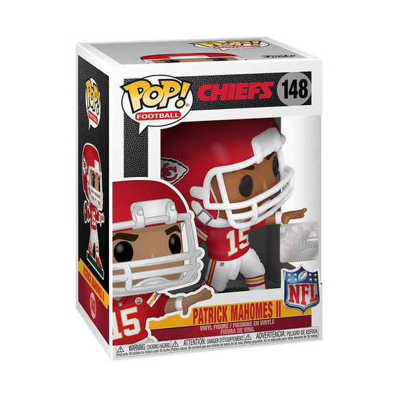 Patrick Mahomes II Funko POP! Kansas City Chiefs With Helmet on - MamySports