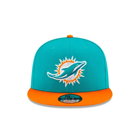 Miami Dolphins Baycik Snap Original Fit New Era 9Fifty Snapback Hat - MamySports