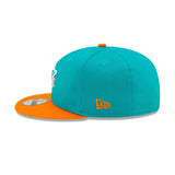 Miami Dolphins Baycik Snap Original Fit New Era 9Fifty Snapback Hat - MamySports