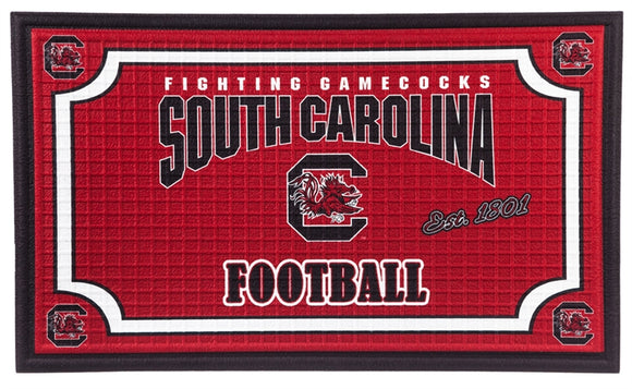 Embossed Door Mat-South Carolina - MamySports